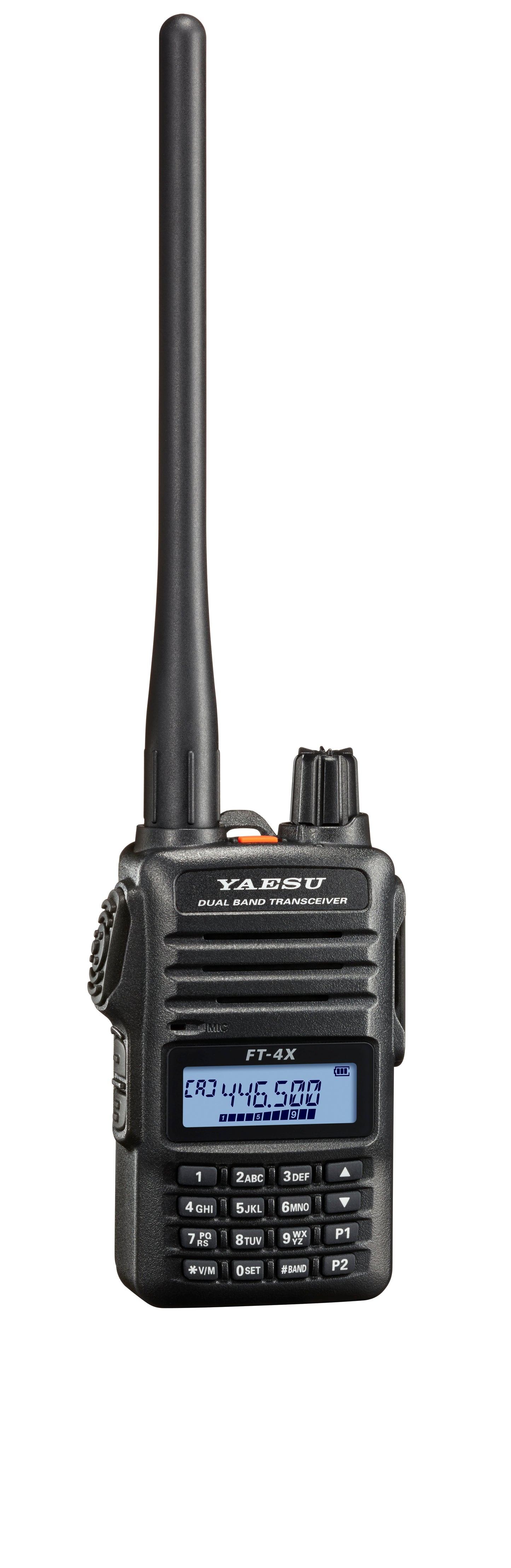 Yaesu FT-4XR Doble banda VHF/UHF 136-174MHz UHF400-470MHz 200CH 5W Radio de doble banda compacto y liviano, señal de emergencia, QRK P1-P2 para llamado rápido Precio +iva