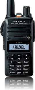 Yaesu FT-65R Doble banda VHF 136-174/UHF 400-480 Mhz 200CH 5W Radio analogico compacto y liviano IP54 MIL-810 C,D-E con batería de larga duración Precio + iva