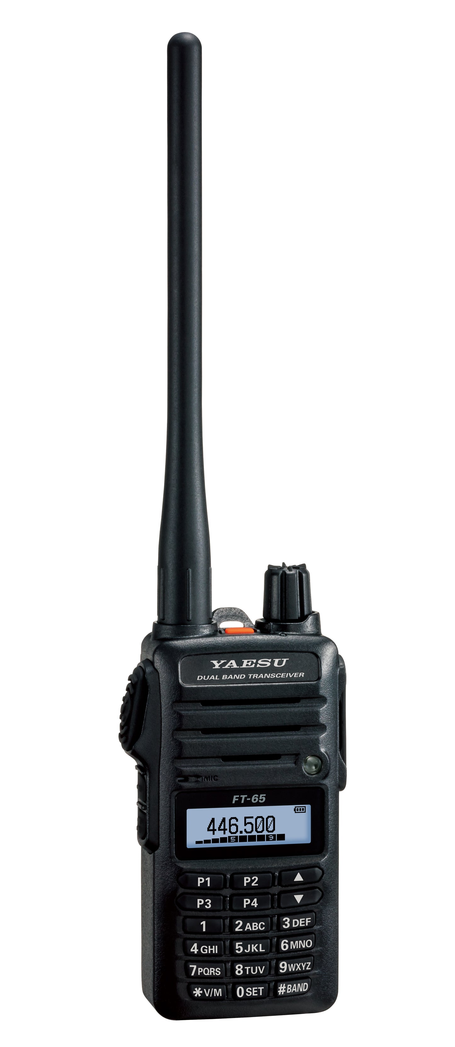 Yaesu FT-65R Doble banda VHF 136-174/UHF 400-480 Mhz 200CH 5W Radio analogico compacto y liviano IP54 MIL-810 C,D-E con batería de larga duración Precio + iva