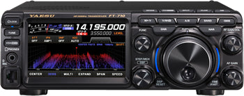 Yaesu FT-710 AESS Radio Móvil/Base 100W HF/50MHz SDR con FPGA y AESS, Pantalla TFT Táctil de 4.3", DVI-D, USB, SD, incluye altavoz SP40, Sintonizador Automático Precio + iva