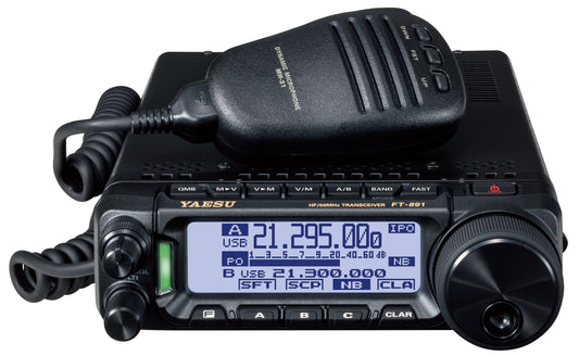 Yaesu FT-891 HF/50MHz 100W Compacto, liviano y con panel desmontable ¡Explora el Universo de la Radioafición! Precio+ iva