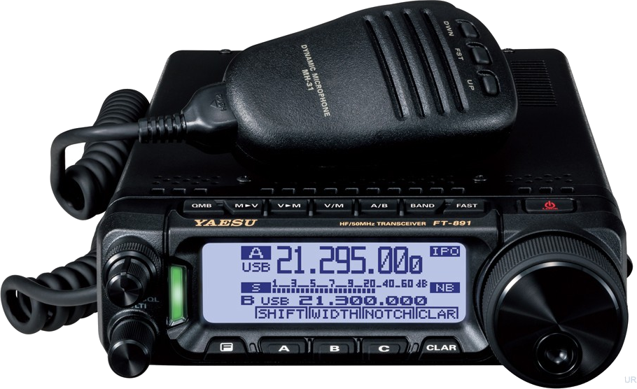 Yaesu FT-891 HF/50MHz 100W Compacto, liviano y con panel desmontable ¡Explora el Universo de la Radioafición! Precio +iva