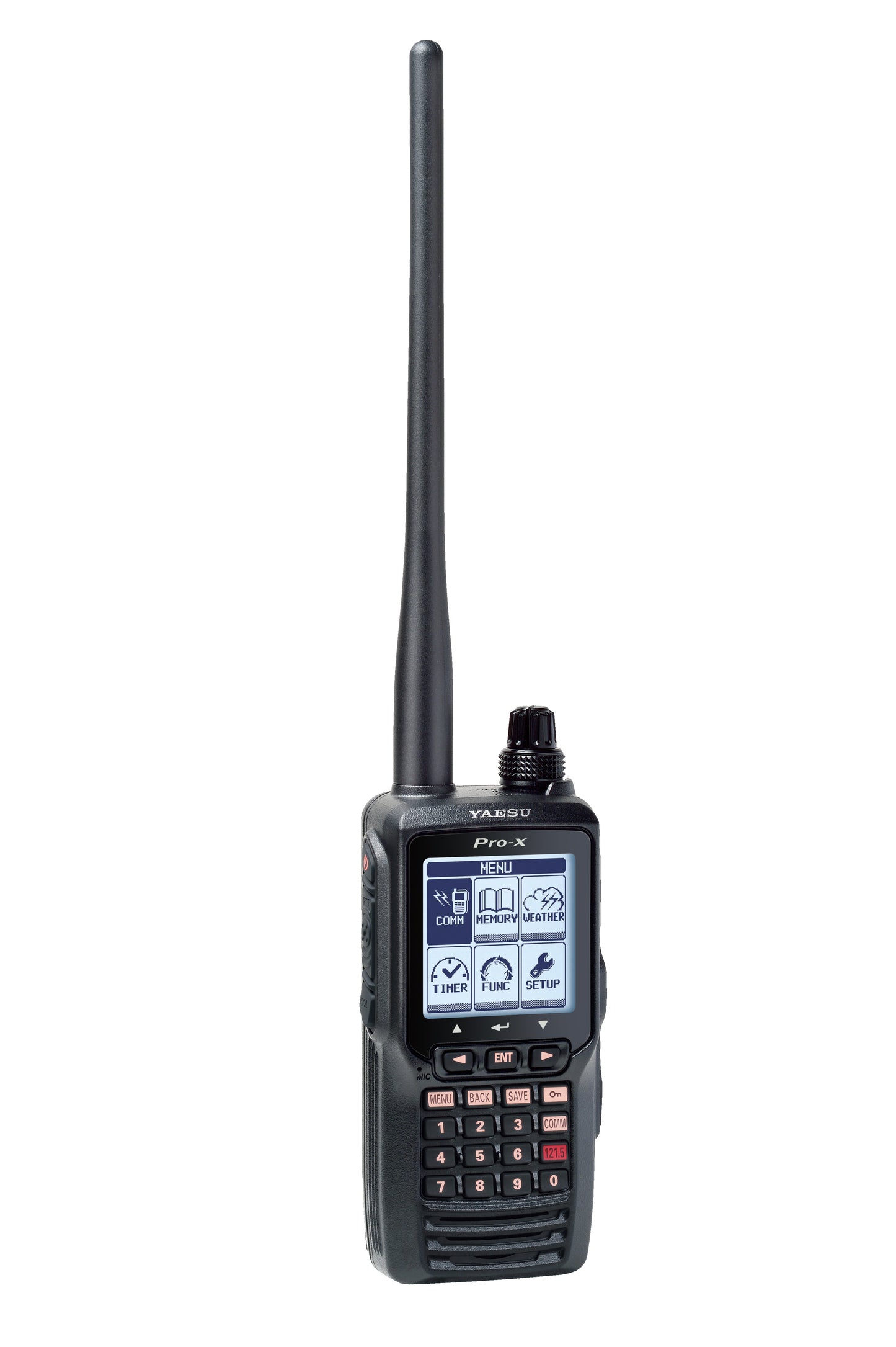 YAESU FTA-550L 200CH Radio de banda aérea IPX5 MIL-STD-810F NOAA, VOR, ILS, NAV Precio + iva