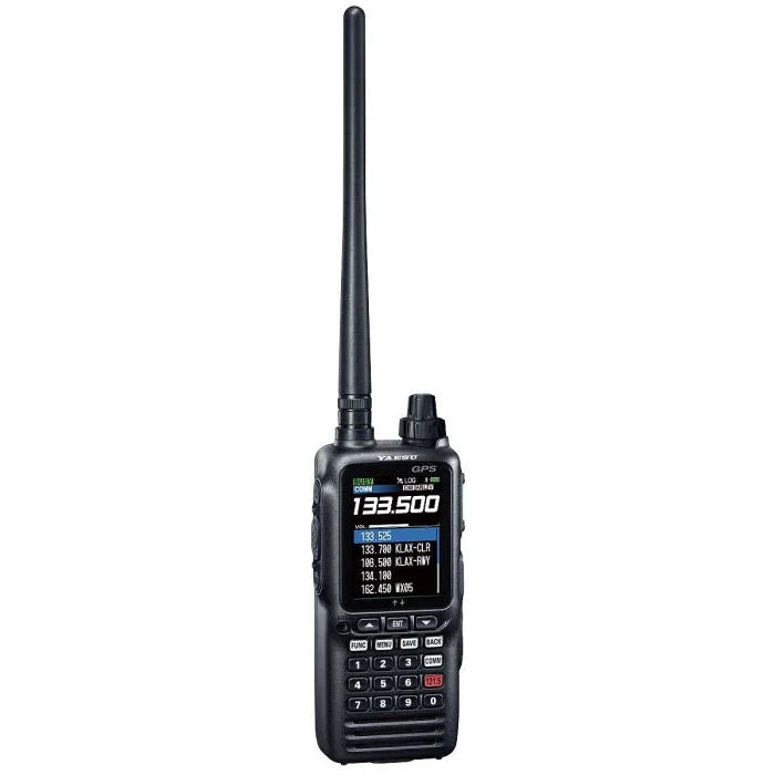 Yaesu FTA-850L 400CH 6W Radio de banda aérea IPX-5 MIL-STD-810H, receptor GPS WAAS integrado de 66 canales, pantalla de navegación ILS (localizador y senda de planeo) Bluetooth Precio +iva