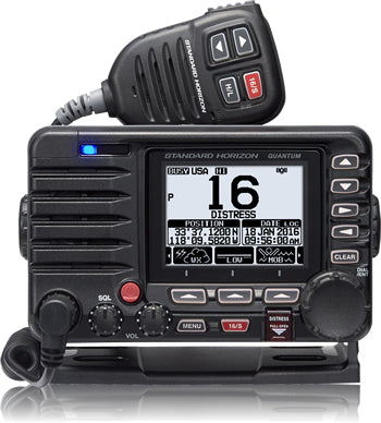 Standard Horizon GX-6000 Móvil Marino, Matrix, negro, Fixed Mount, VHF, 25W IPX8, MOB, GM, GPS Clase D, NOAA (Importación a pedido) Precio + iva