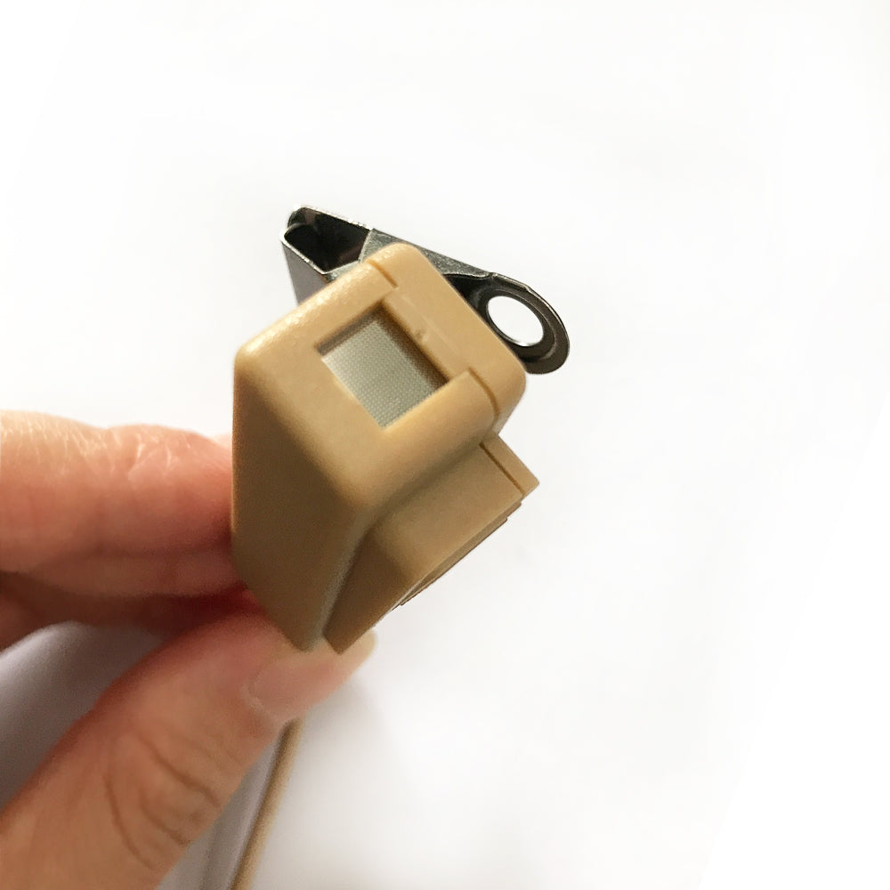 Genérico IPX4K Auricular para Radio Kenwood Baofeng Wouxun WLN Wings TXPRO de micrófono de tubo transparente de color de piel genérico de dos pines Precio + iva