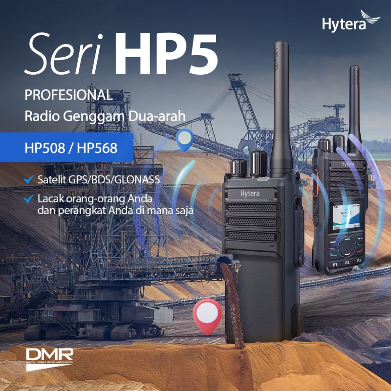 Hytera HP506 UL913 VHF 136-174 MHz 256CH Digital DMR y Analogico 5W Intrinsicamente Seguro 5W Radio Digital y Analogico, parlante antimagnetico, con cancelación de ruido IP67 Precio + iva