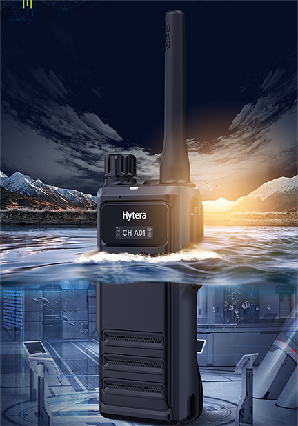 Hytera HP606 VHF 136-174MHz 1024CH Digital y Analogico 5W Radio digital DMR Tier II para Industrias con GPS Man Down Bluetooth, Pantalla OLED Precio +iva