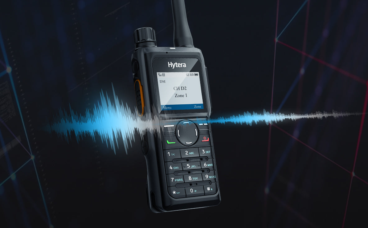 Hytera HP686 UHF1-2 400-527MHz 1024CH Digital y Analogico 4W Radio Digital Analogico con Man- down, GPS, Bluetooth con pantalla LCD Precio + iva