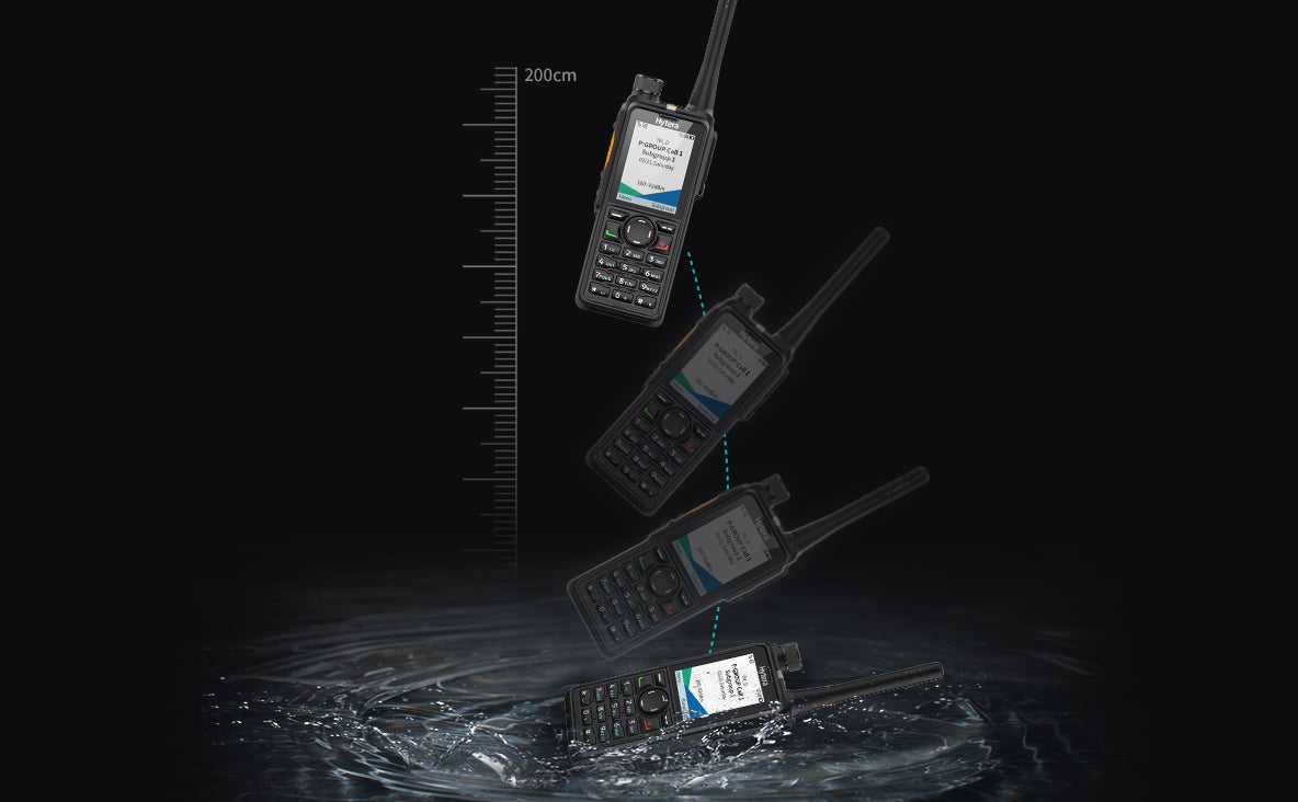 Hytera HP786 UHF3-1 350-470 MHz 1024CH DMR Tier II 4W Radio digital DMR Tier II y Analógico con Bluetooth, GPS, Man Down con pantalla LCD Precio +iva