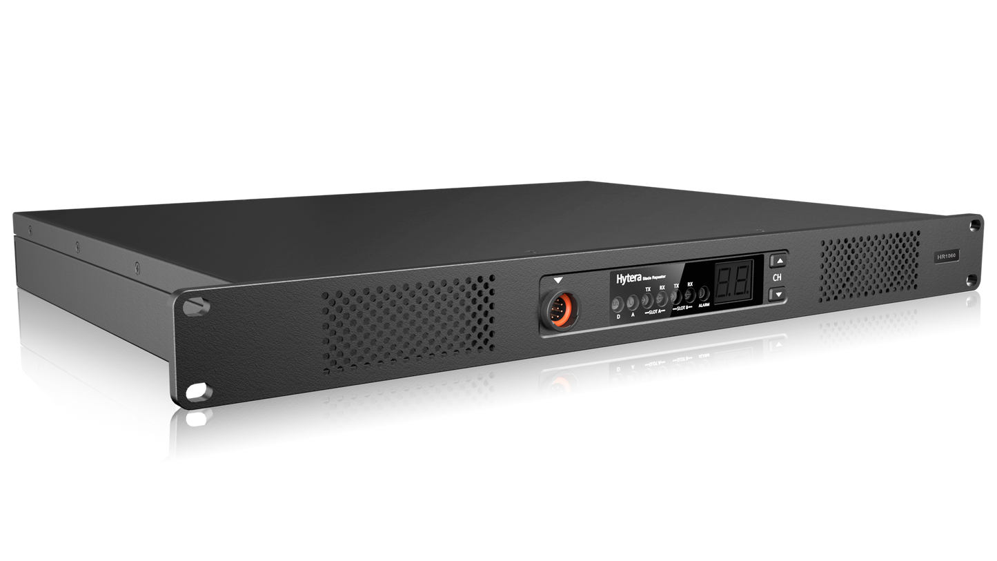 Hytera HR1066 UHF1 400- 470Mhz 64CH Repetidor DMR Tier II y Análogo 5 - 50 watts, Standard version Precio + iva