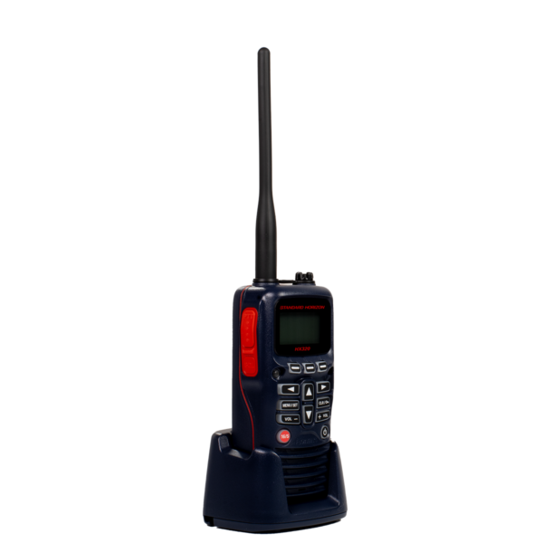 Standard Horizon HX-320 Radio portátil Marina de 6 W con Flotante, Bluetooth, Luz estroboscópica de emergencia activada por agua, Audio Claro, Fácil de Operar, Alerta NOAA Precio + iva