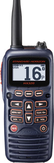 Standard Horizon HX-320 Radio portátil Marina de 6 W con Flotante, Bluetooth, Luz estroboscópica de emergencia activada por agua, Audio Claro, Fácil de Operar, Alerta NOAA Precio + iva