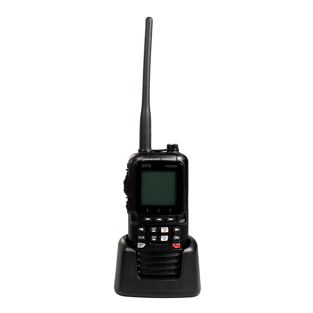 Standard Horizon HX-890 VHF/GPS portátil flotante DSC Clase H de 6W/2W/1W MIL-STD-810F IPX8 Modo diurno/nocturno MOB alarma hombre al agua Precio + iva (Hasta agotar stock)