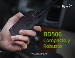 Hytera BD506 VHF 136-174 MHz 48 CH Analogico y DMR Tier II 5W Radio sin pantalla con cancelación de ruido, de gran ganancia en cobertura de distancia Precio + iva