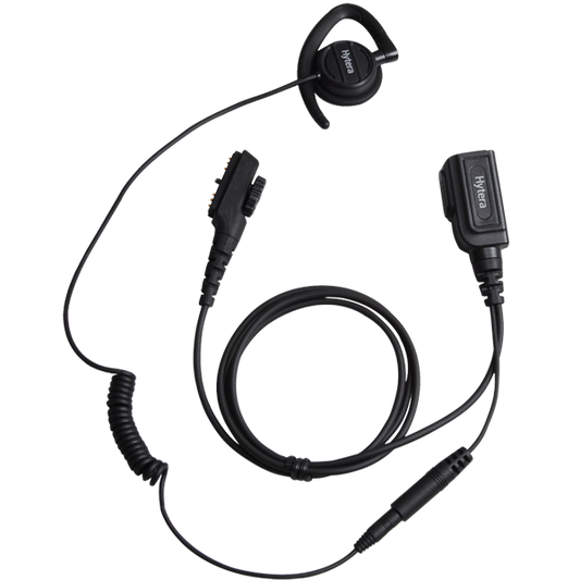 Hytera EHN17 Auricular desmontable de estilo giratorio con PTT en línea y micrófono (negro) para las series PD7, PD985, PT560H, PT580H Plus Precio +iva