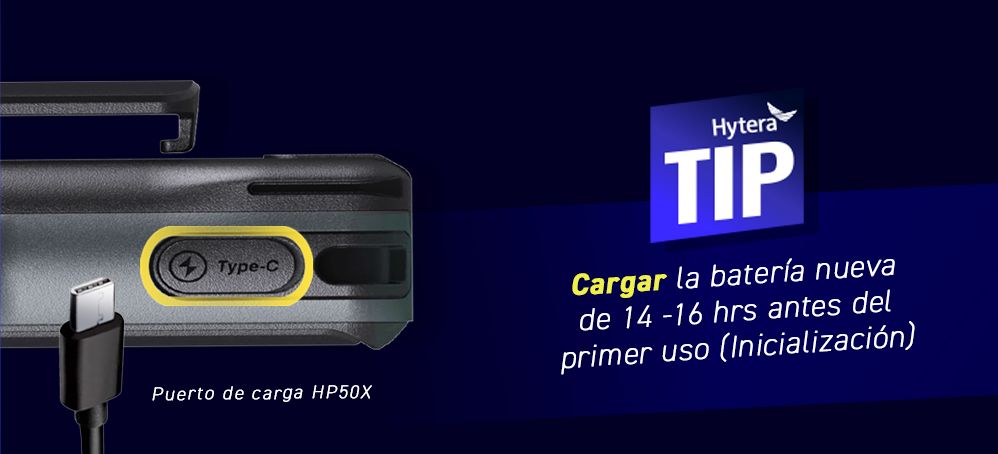 Hytera HP506 VHF 136-174 MHz 256CH Digital /Analogico 5W Radio Digital Profesional DMR Tier II /Analogico IP67, MIL-STD-810G para Industrias y Comercios sin pantalla Precio +iva