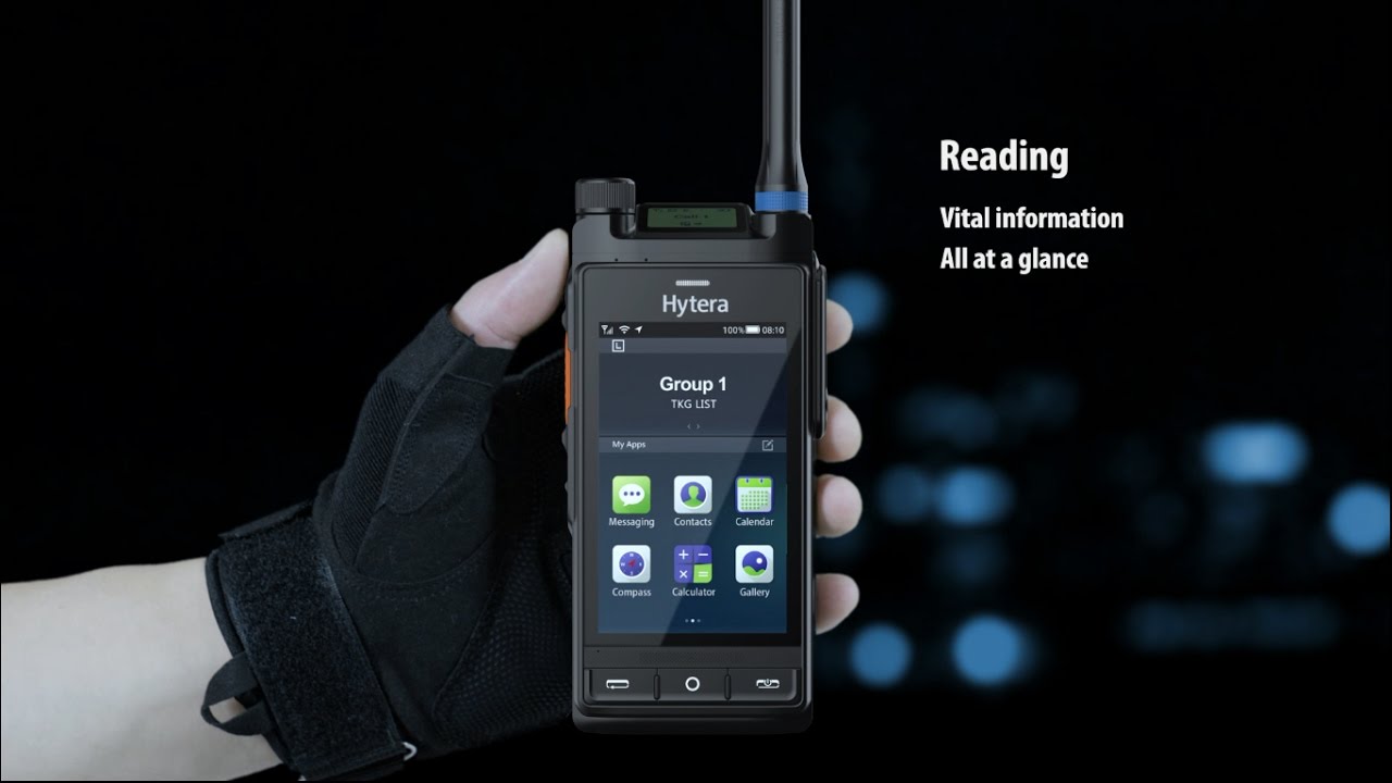 Hytera PDC680 VHF 136-174MHz Digital DMR/LTE Android PoC 1W/5W Radio dual multimodo combina DMR de misión crítica y un smartphone Precio + iva