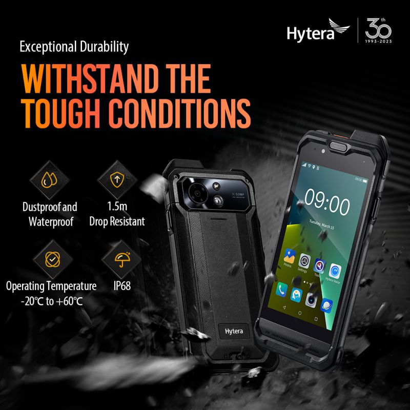 Smartphone PNC460 XRugged Radio PoC y Smartphone Inteligente con Android 12 IP68 Precio + iva