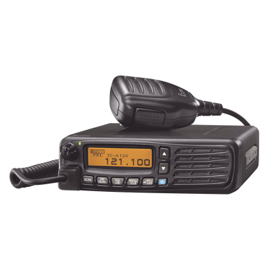 ICOM IC-A120B VHF 118.000-136.992 MHz 200CH Radio base aéreo con gabinete y fuente de alimentación incluida, Bluetooth opcional Precio + iva