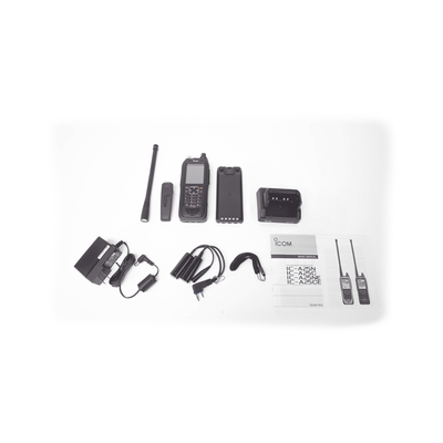 ICOM IC-A25C 200CH 6W Radio portátil aéreo VHF con display de 2.3 pulgadas y teclado, 6W (PEP) de potencia Precio + iva