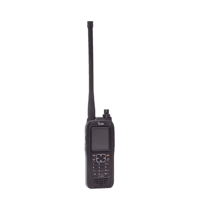 ICOM IC-A25C 200CH 6W Radio portátil aéreo VHF con display de 2.3 pulgadas y teclado, 6W (PEP) de potencia Precio + iva