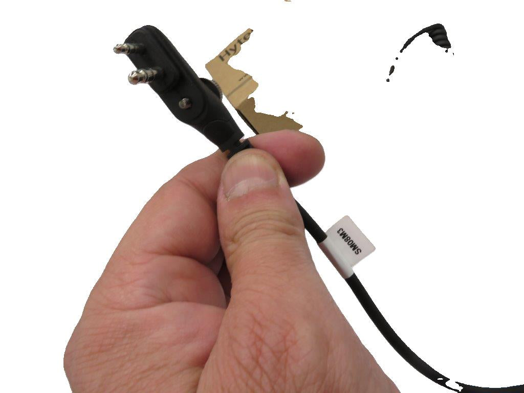 Hytera SM08M3 Microfono parlante remoto con conector de accesorios inferior con conector de dos pines, compatible con TC-508, TC-700, BD506, PD406, PD416, PD486, PD506, PD566 Precio + iva