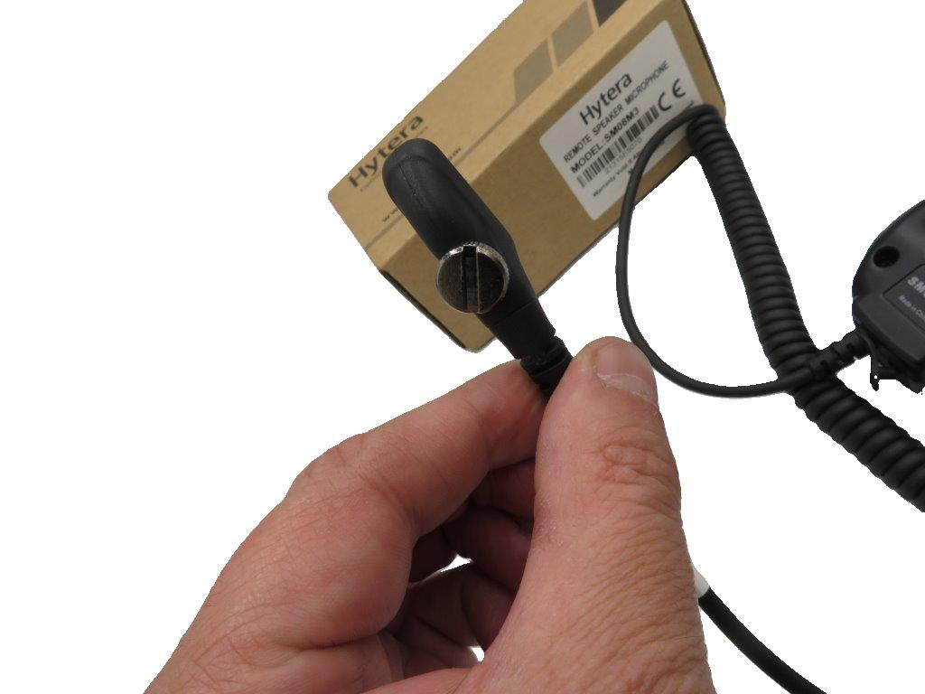 Hytera SM08M3 Microfono parlante remoto con conector de accesorios inferior con conector de dos pines, compatible con TC-508, TC-700, BD506, PD406, PD416, PD486, PD506, PD566 Precio + iva