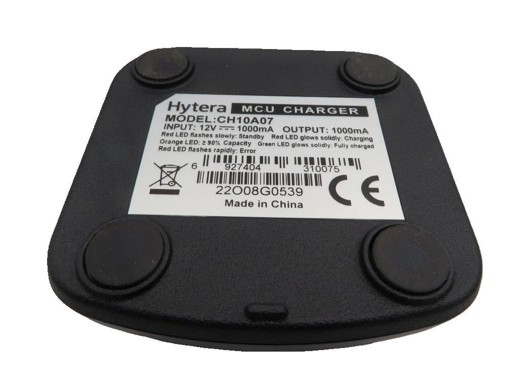 Hytera CH10A07 Cuna Cargador MCU (solo cuna) para BP5 PD4 PD5 PD6 PD7 PD9 Precio + iva