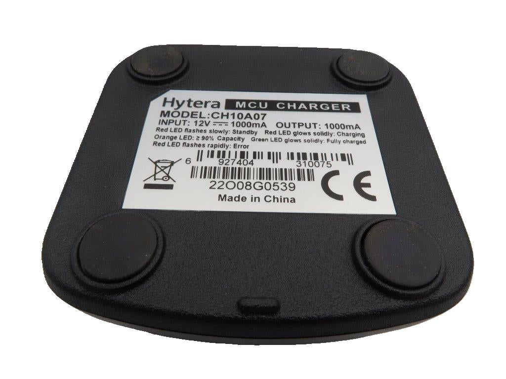 Hytera CH10A07 Cuna Cargador MCU (solo cuna) para BP5 PD4 PD5 PD6 PD7 PD9 Precio + iva