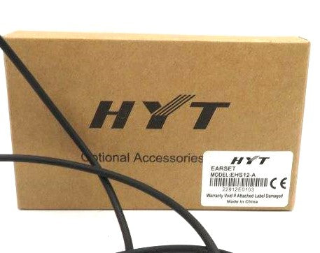 Hytera EHS12-A Auricular con micrófono en línea HYT Estilo C con PTT para TC320 Precio + iva