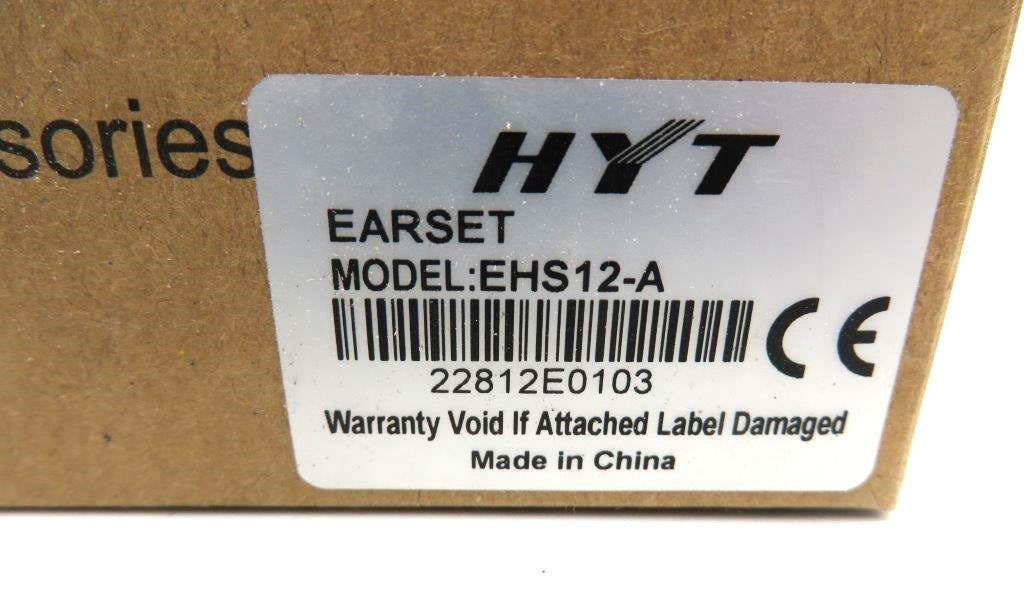 Hytera EHS12-A Auricular con micrófono en línea HYT Estilo C con PTT para TC320 Precio + iva