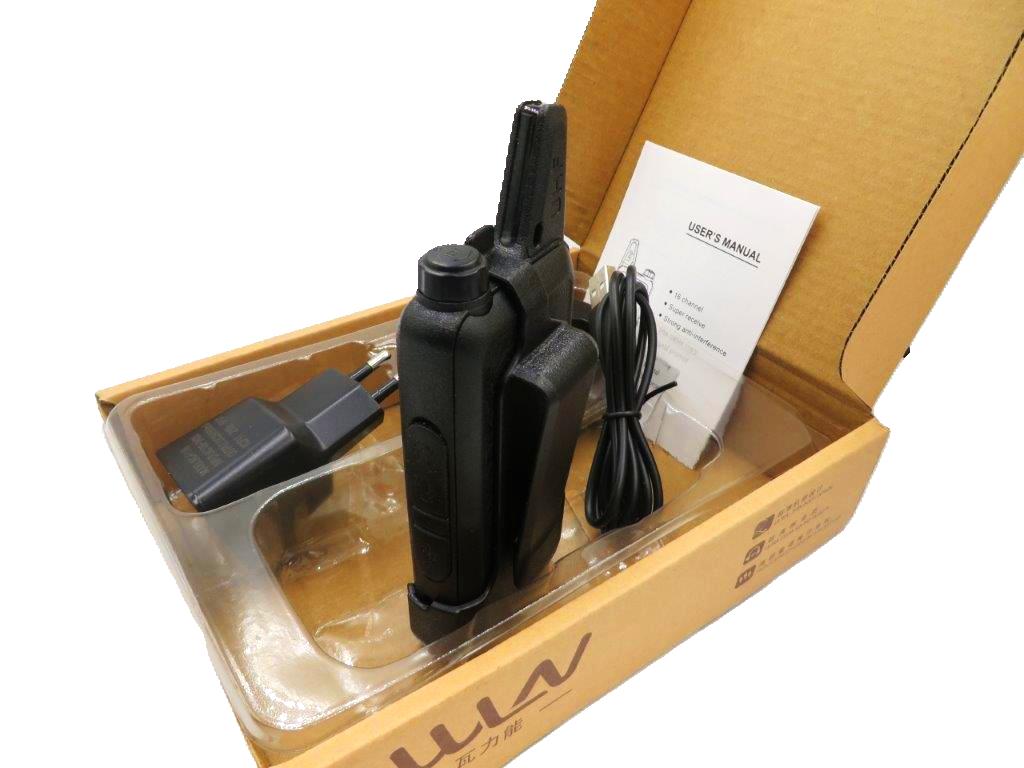 WLN KD-C1 UHF 400-490 Mhz 16CH Analogico 3W Radio de dos vías práctico, ergonómico y cómodo Precio +iva