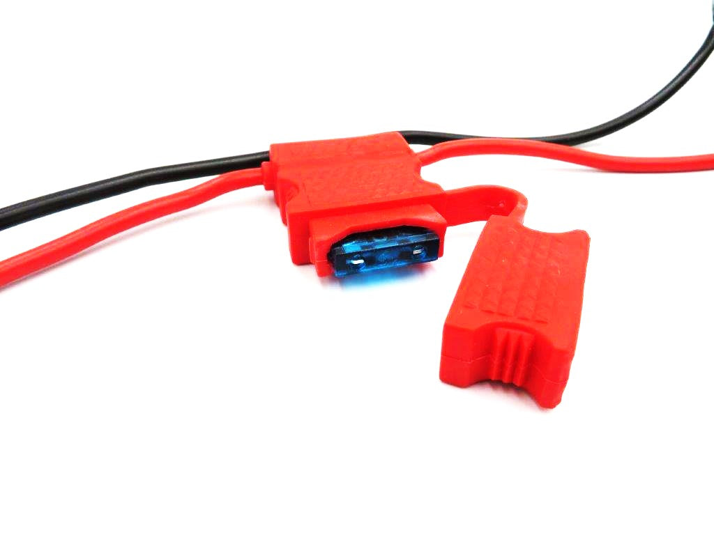 Generico Cable de alimentación con fusible para radio móvil Motorola Precio + iva