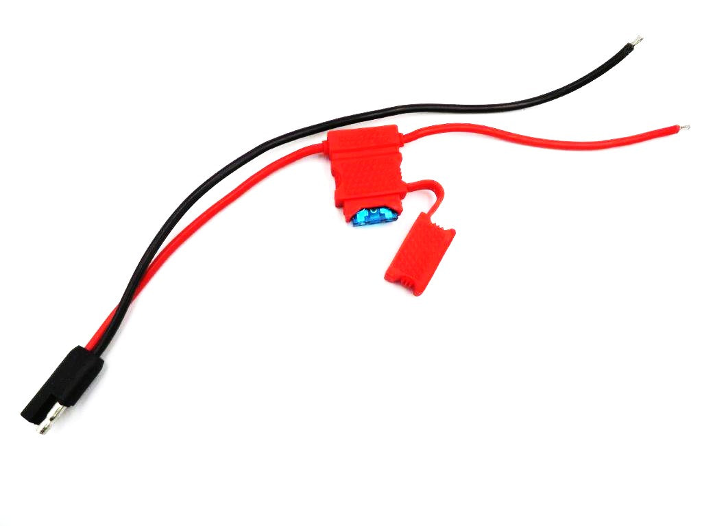 Generico Cable de alimentación con fusible para radio móvil Motorola Precio + iva