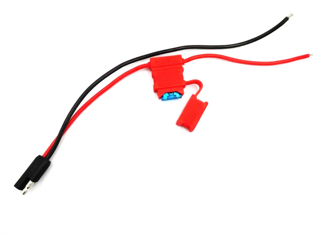 Generico Cable de alimentación con fusible para radio móvil Motorola Precio + iva