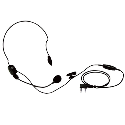 Kenwood KHS-22A Auriculares tipo cintillo ligero con Ptt conector de dos pines compatible con portátiles Precio + iva