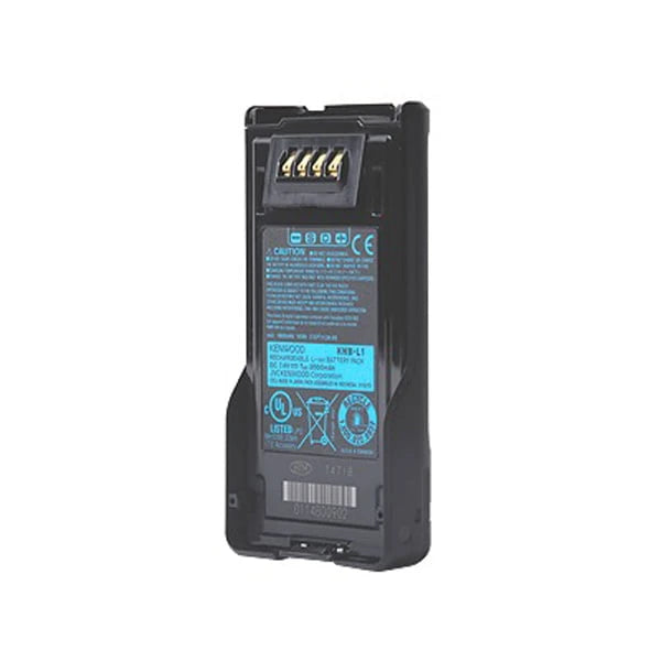 Kenwood KNB-L1M Batería Inteligente de alto desempeño, Li-Ion, 2000 mAh IP67/68 para NX-5200/5300/5400 autonomía 10 horas aproximadamente Precio + iva