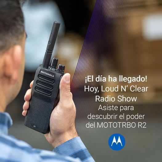 Motorola R2 UHF2 450-527 Mhz 64CH Analógico 4W Radio portátil NKP Non display fiabilidad, para entornos de trabajo difíciles Precio +iva