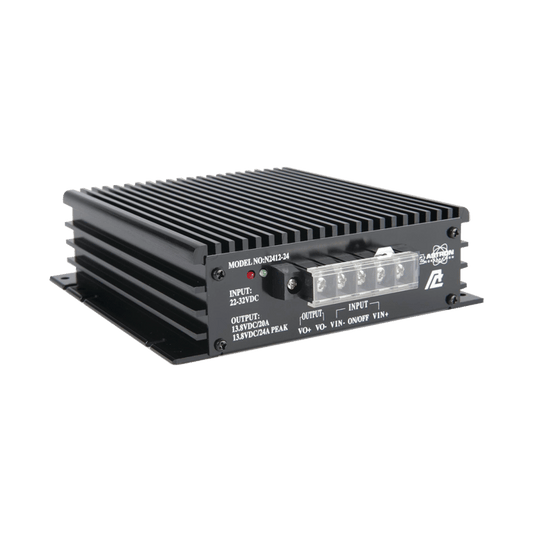 Astron N2412-24 Convertidor DC-DC, 22-32 VDC, salida 13.8 VDC, 16 A. CONT., 20 A. máx. (ex-modelo 2412-20) Precio + iva