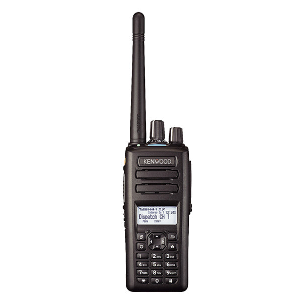 Kenwood NX-3320K3 UHF2 400-520MHz 260CH Digital NXDN-DMR-Análogo 4W Radio portátil análogo digital DMR o NXDN con pantalla y teclado medio, GPS, Bluetooth, IP67 y Normas MIL-STDG Precio + iva