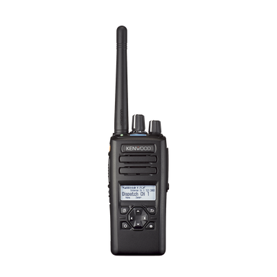 Kenwood NX-3220K2 VHF 136-174MHz 260CH Digital y Análogo 5W Radio portátil Digital DMR Tier II NXDN™y Analogico con pantalla y teclado simple, GPS, Bluetooth, IP67, 2 Pines Precio +iva