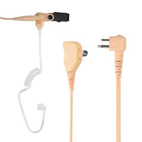 Motorola PMLN6445 Auricular tubo acústico transparente de color piel compatible EP350/EP350MX/EP450/DEP450/R2 Vertex Standard VX80 MagOne A8 Precio + iva