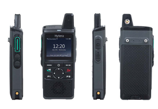Hytera PNC370 Radio PoC PTT sobre celular amplía el rango de las llamadas al suministrar servicios PTT en redes 3G/4G/WLAN Precio + iva