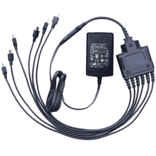Hytera PS4001 Fuente de alimentación conmutada de seis puertos con enchufe estadounidense TC-320 Precio + iva
