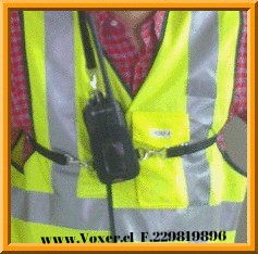 Genérico PTM Pechera universal porta radio multimarca similar posición al de un micrófono parlante remoto Precio + iva