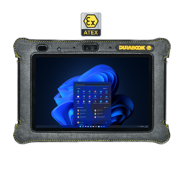 DURABOOK R8-EX Tablet Windows ATEX Zona 2/22 Intrínsecamente Seguro (Importación a pedido 6-8 semanas) Precio + iva