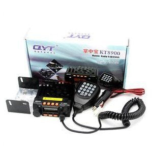 QYT KT8900 UHF 400-480/VHF 136-174 Mhz 200CH Analogico 25W Radio Móvil o Base Dual band Precio + iva