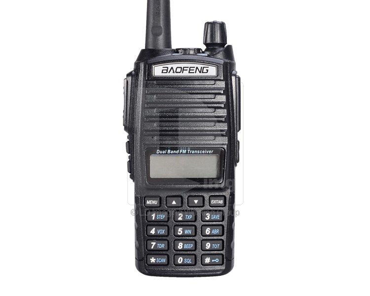 Baofeng UV-82 VHF/UHF Dualband 136-174/400-520Mhz 128CH Analogico 5W Radio analogica dual band incluye batería, clip, antena, cargador Precio + iva