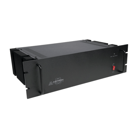 Astron RM-35A-BB-220 Fuente Poder p/rack 19" 35 amp, 220v, con reversor y mantenedor a baterías Precio + iva